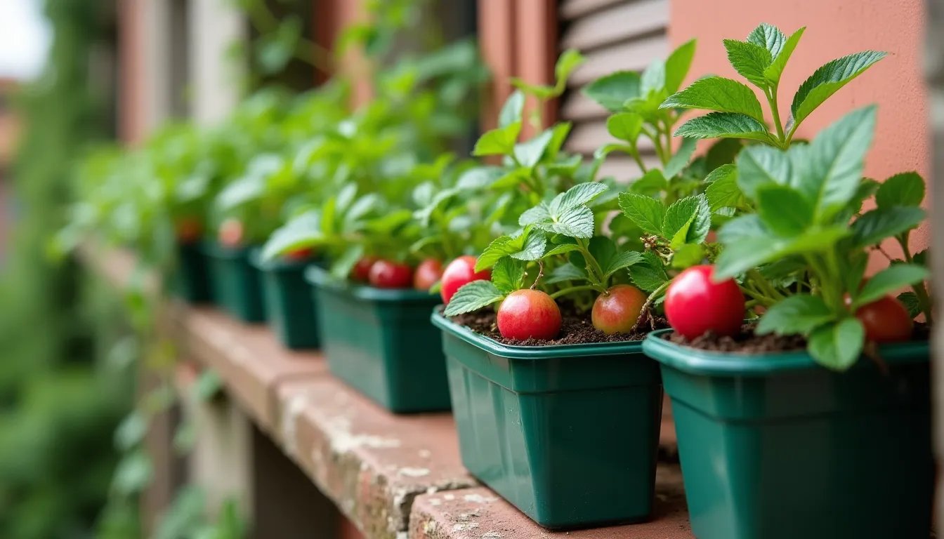 Un metodo innovativo per coltivare fragole in spazi ristretti sta cambiando il giardinaggio